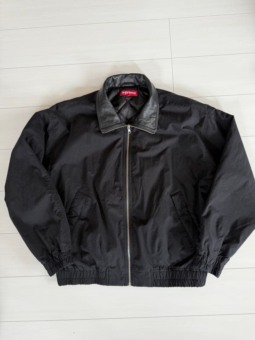 ジャケット・アウター Supreme LeatherCollar UtilityJacket