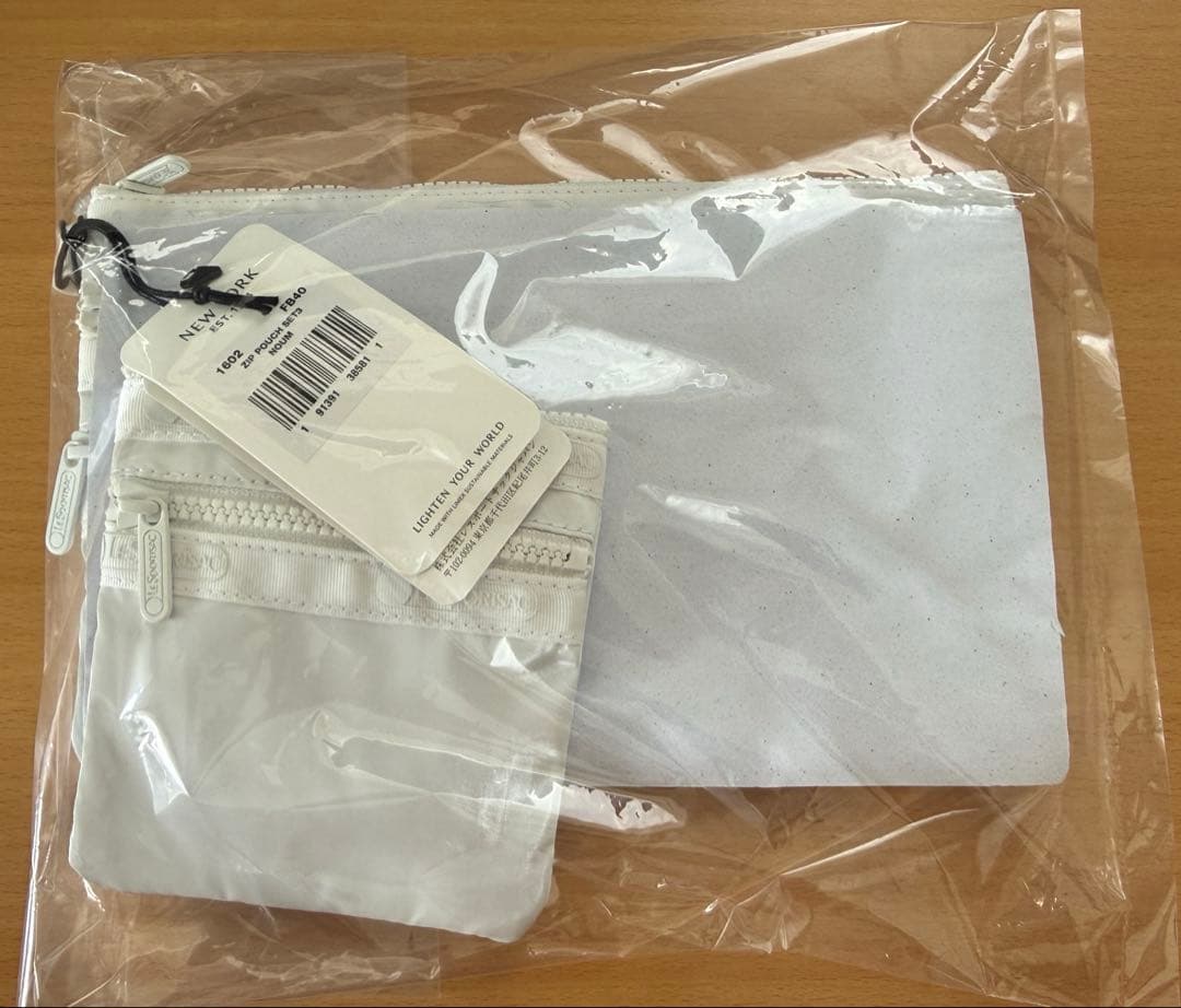 ひとりっぷ×LeSportsac ZIP POUCH SET3 ポーチ