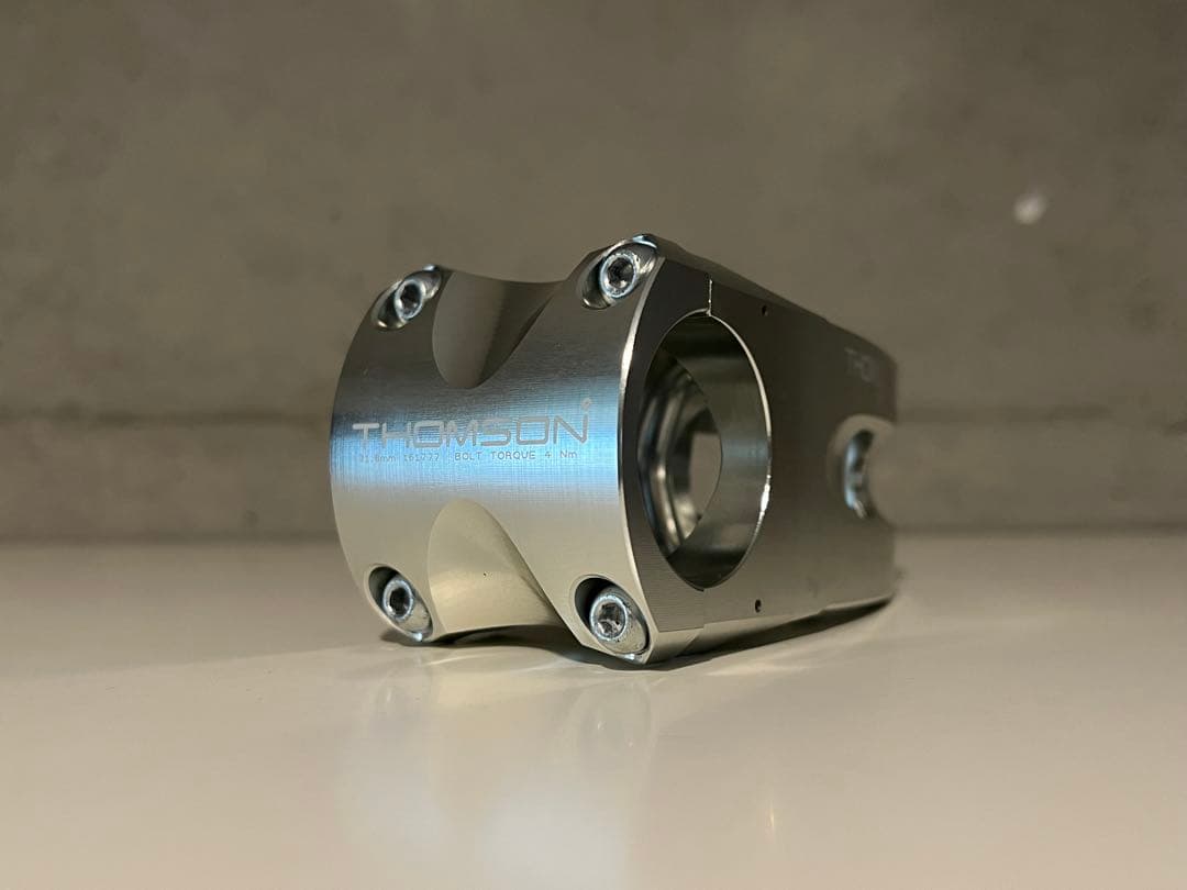 THOMSON MTB STEM X4 シルバー　60mm/0度