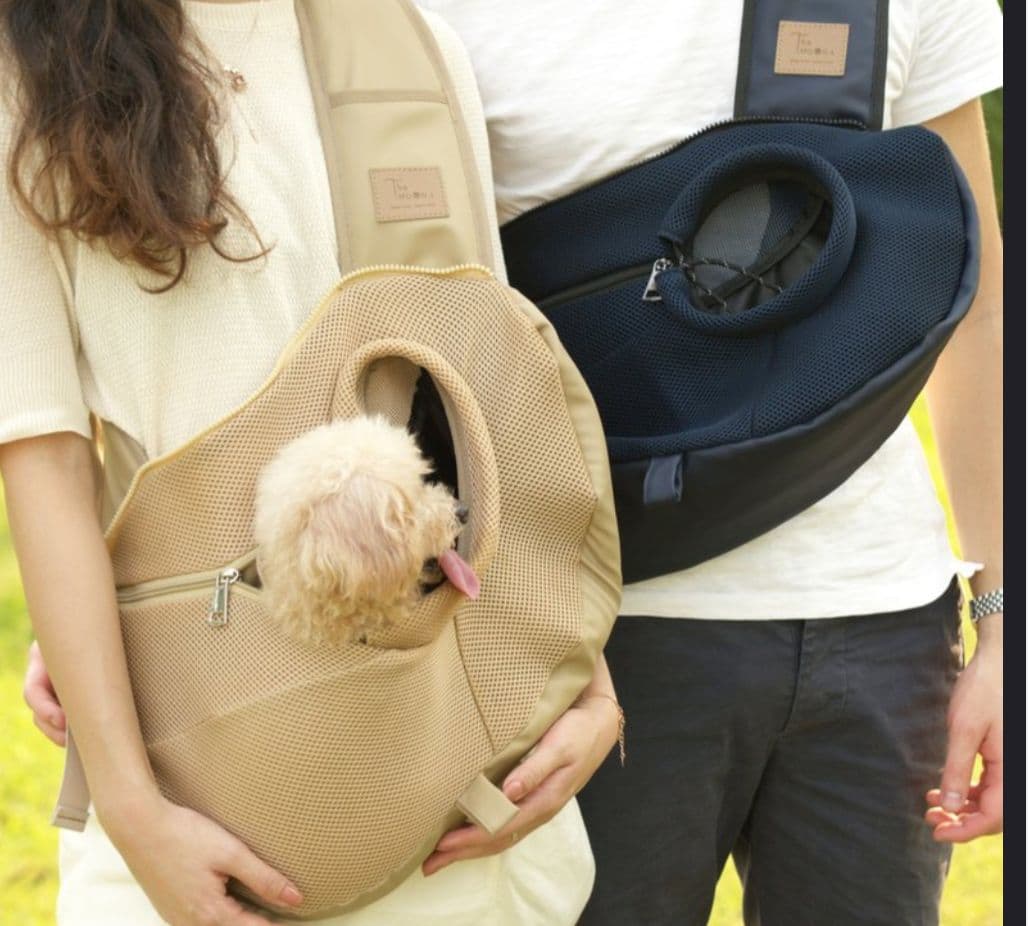 美品 犬用 スリング おしゃれ ペットキャリー