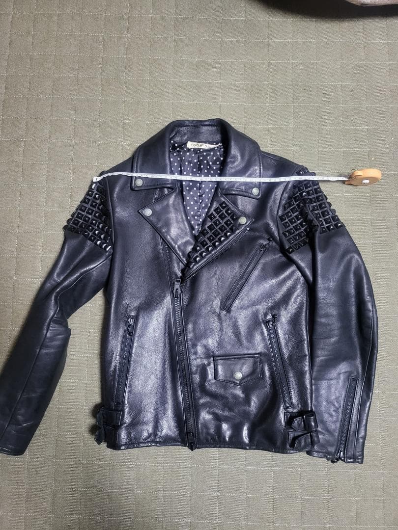 Vanquish ヴァンキッシュ 黒夢清春着用 超レア ルイスレザー ショット