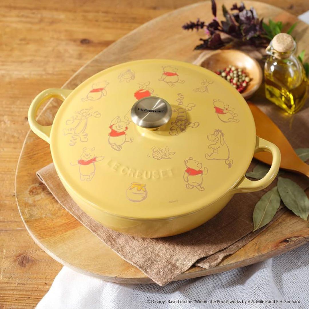 LE CREUSET（ル・クルーゼ ）　くまのプーさん　マルミット　22cm