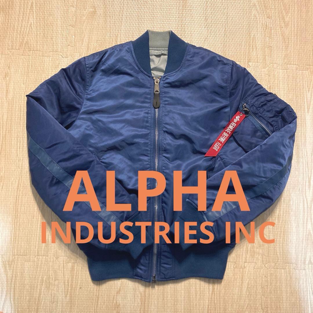 【美品】ALPHA INDUSTRIES MA-1フライトジャケットリバーシブル