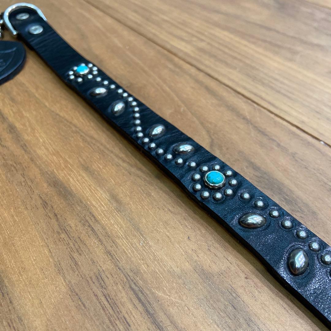 未使用 HTC ナローベルト フラワーターコイズ スタンダードカリフォルニア