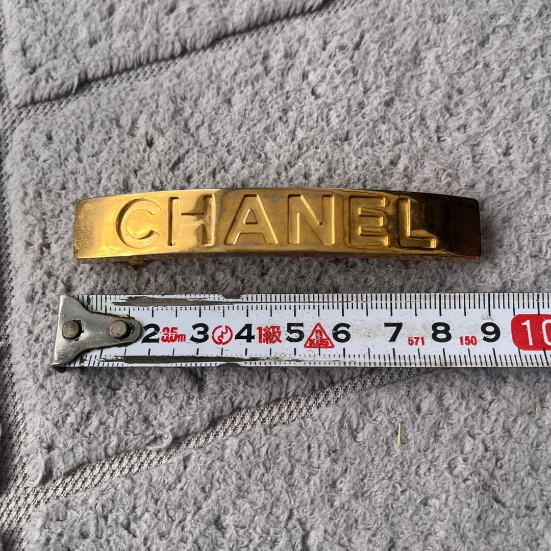 お値下げしました！CHANEL ゴールド バレッタ 30年前ビンテージ