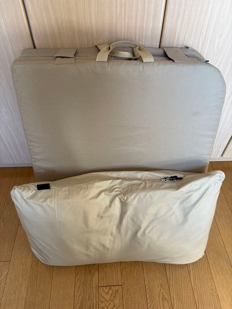 ブレインスリープ　オールインワン　マットレス＆シュラフセット　ベージュ