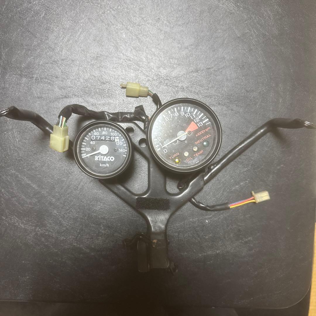 AC10 NSR50 純正カウルステー、メーターセット