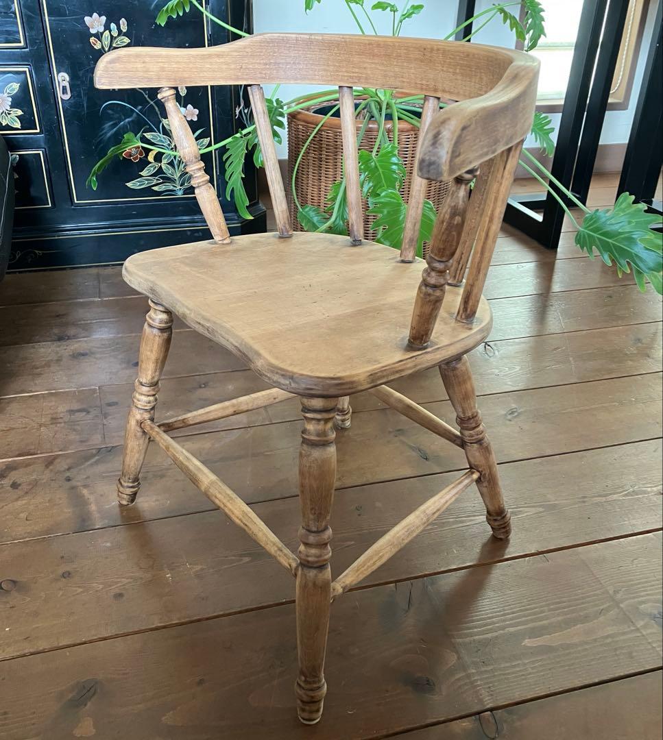 チャイルドチェア 子供椅子 ウィンザーチェア 中古家具 ナチュラルウッド