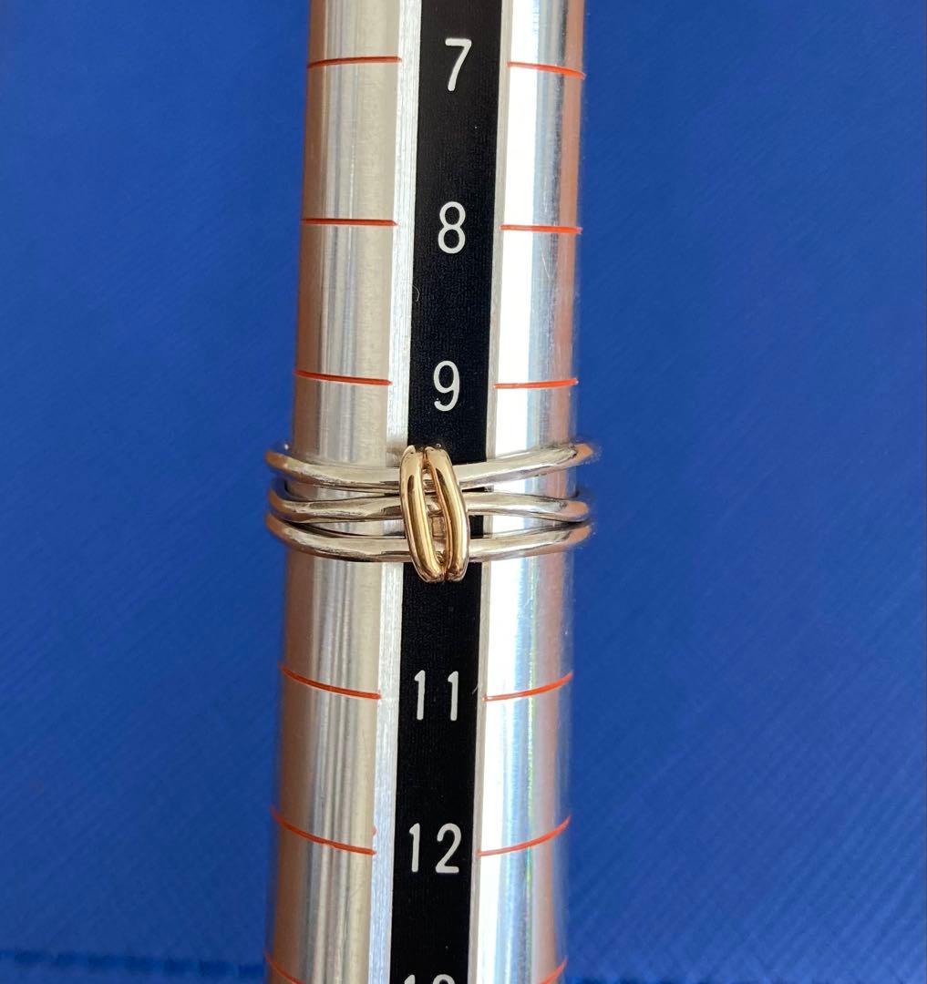 ageteシルバーリング　約10号