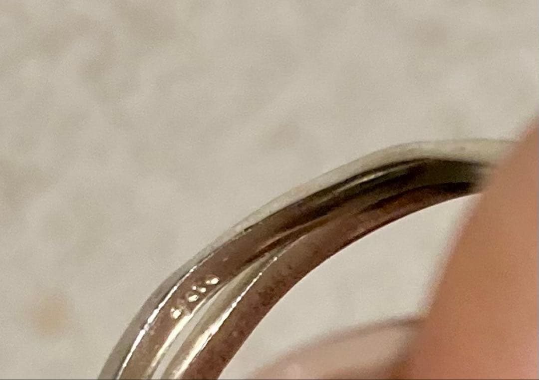 ageteシルバーリング　約10号