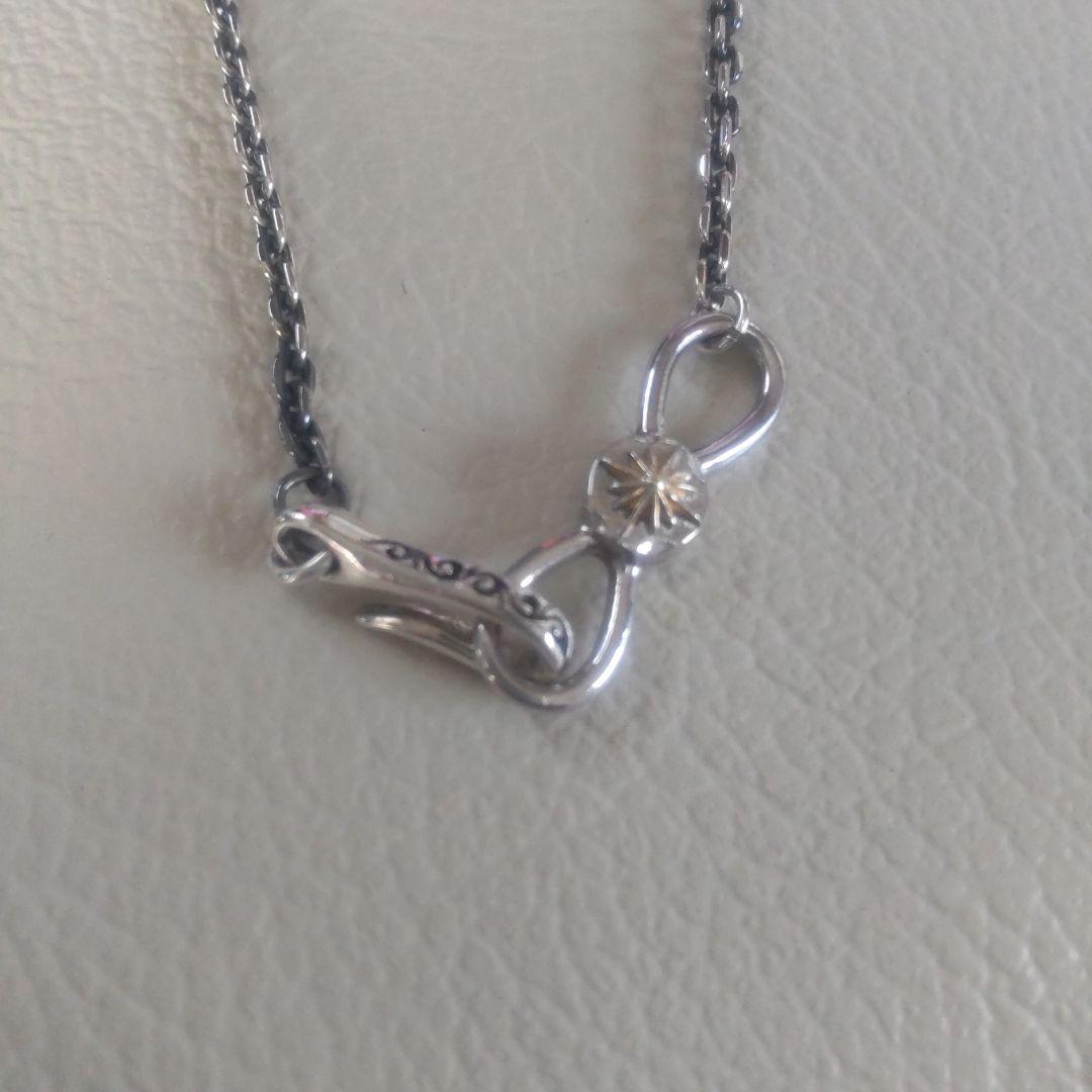 SAAD・K24GPエンドフック カスタム925チェーン（3㍉）