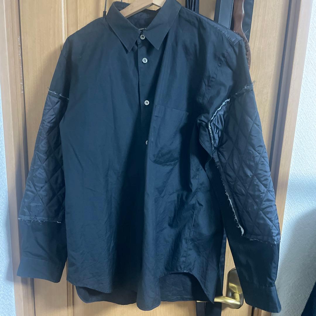 COMME des GARÇONS HOMME PLUS ブラックシャツ M