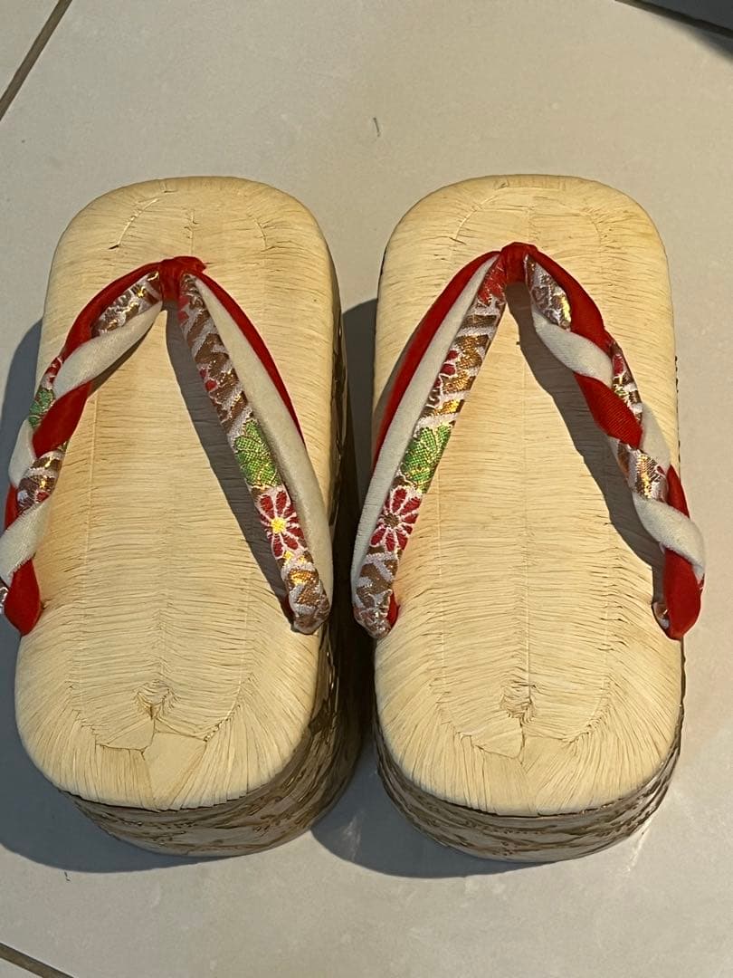 ぽっくり　下駄　草履　七五三　着物　こっぽり　おこぼ