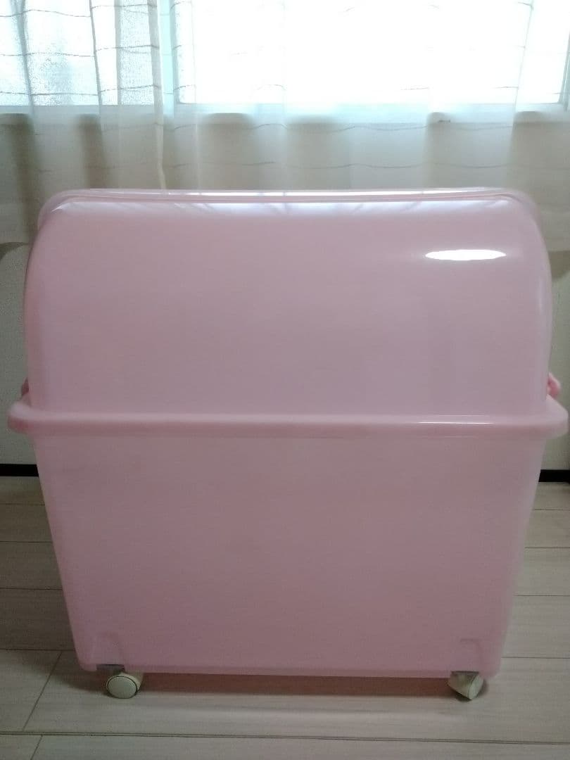 手渡し可 当時物 ハローキティ 衣装 ケース 収納 BOX レトロ Kitty