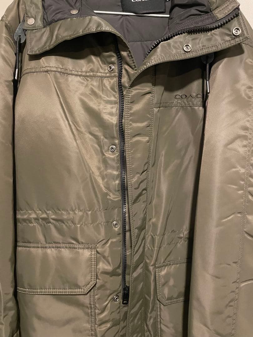 【SALE】COACH コーチ ダウンジャケット パーカー　Mサイズ