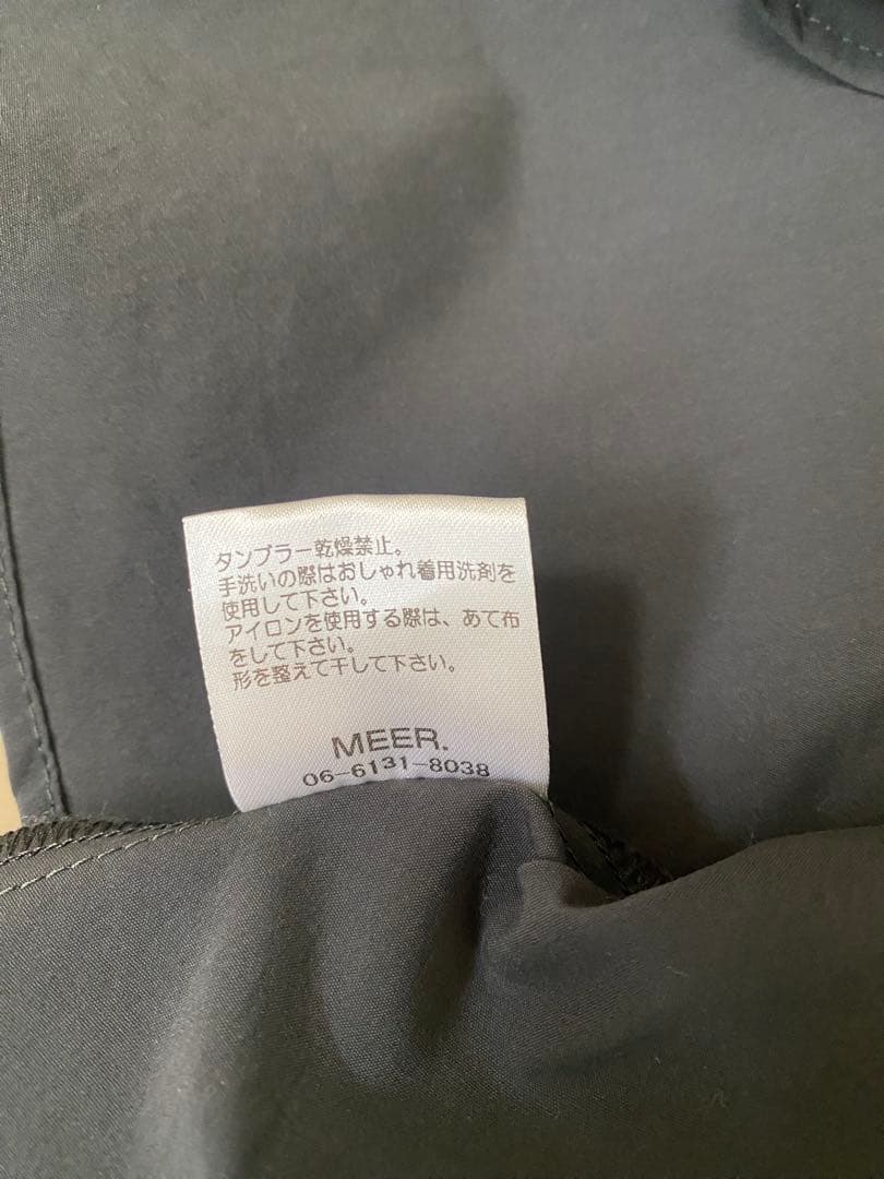 ⭐︎MEER. OPEN COLLAR SHORT SHIRT⭐︎