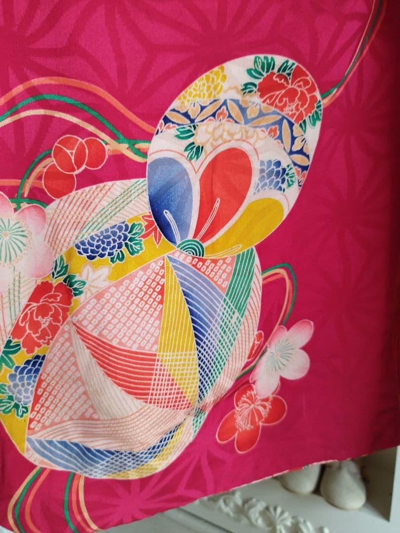 専用☆アンティーク大正ろまん☆綺麗なピンクの着物単品