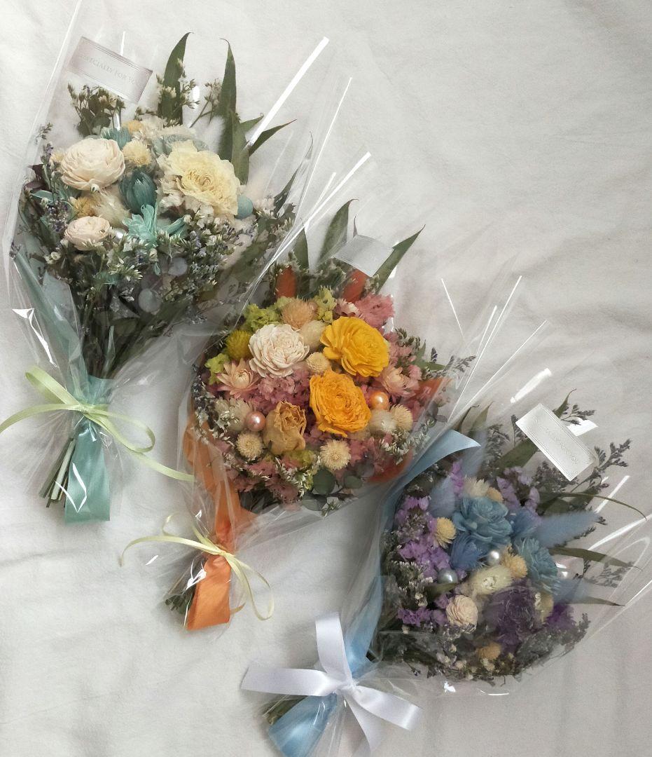 ♡ぷりんページ♡ドライフラワーブーケ❀プレゼント♡
