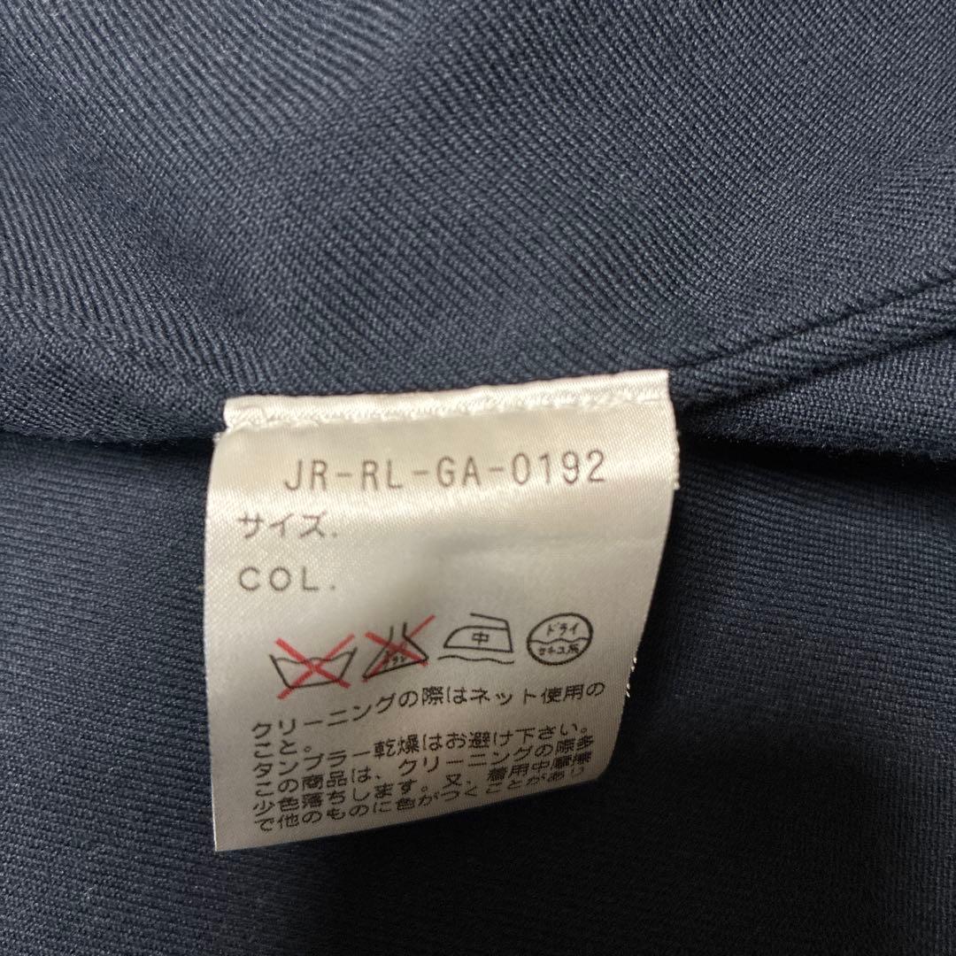 ラルフローレン　ブラック トレンチコート　イタリー製　ビンテージ