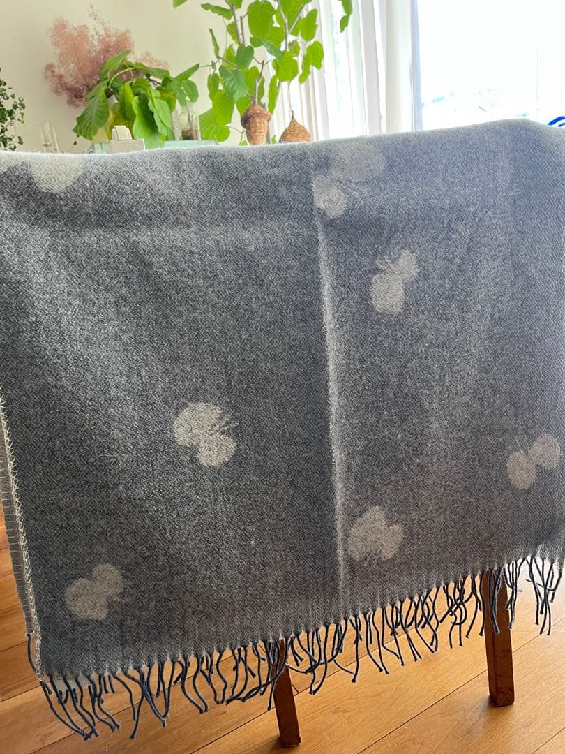 【希少】クリッパン　ミナペルホネン　CHOUCHO ストール　ショール 　膝かけ