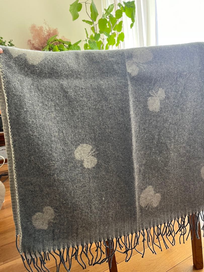 【希少】クリッパン　ミナペルホネン　CHOUCHO ストール　ショール 　膝かけ