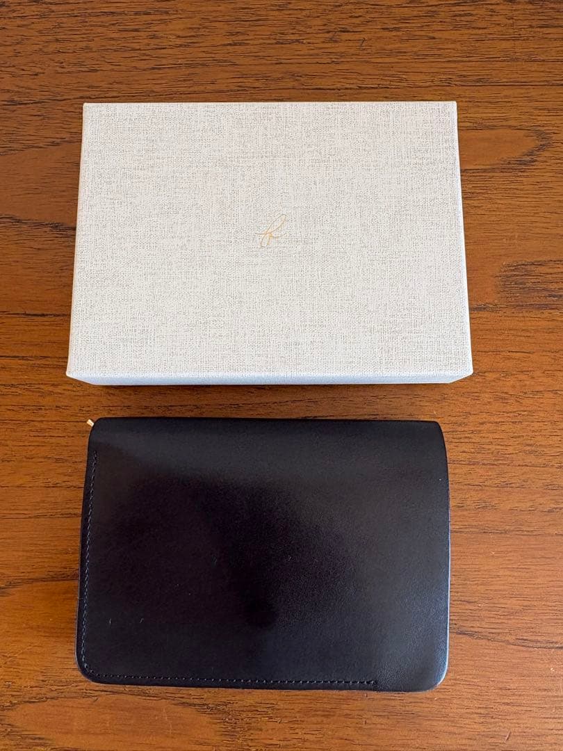 forme フォルメ Short Wallet ショートウォレット black