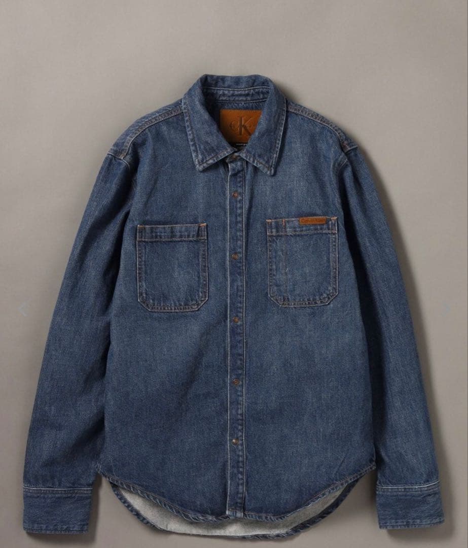  プレミアム デニム　デニムシャツ