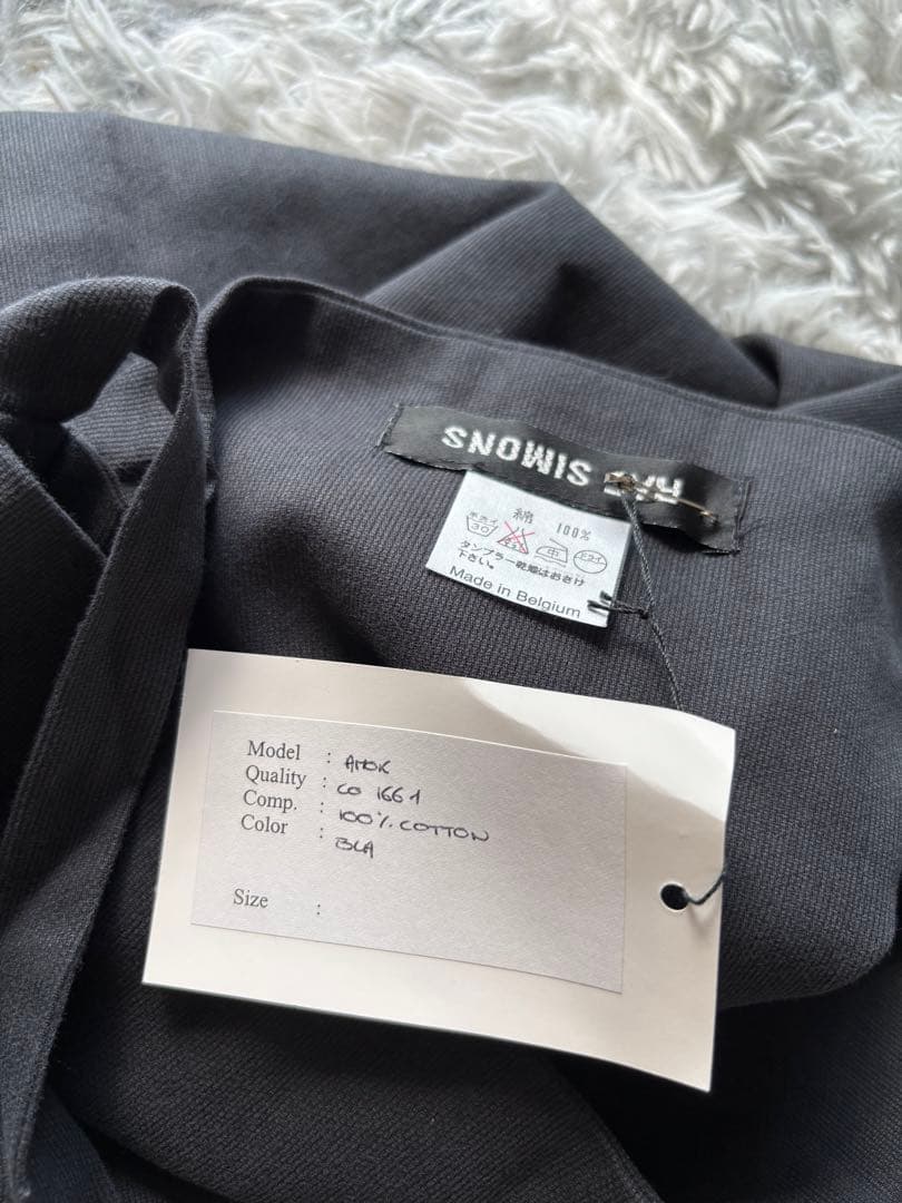 激レア　ラフシモンズ RAF SIMONS トートバッグ　ブラック　新品未使用