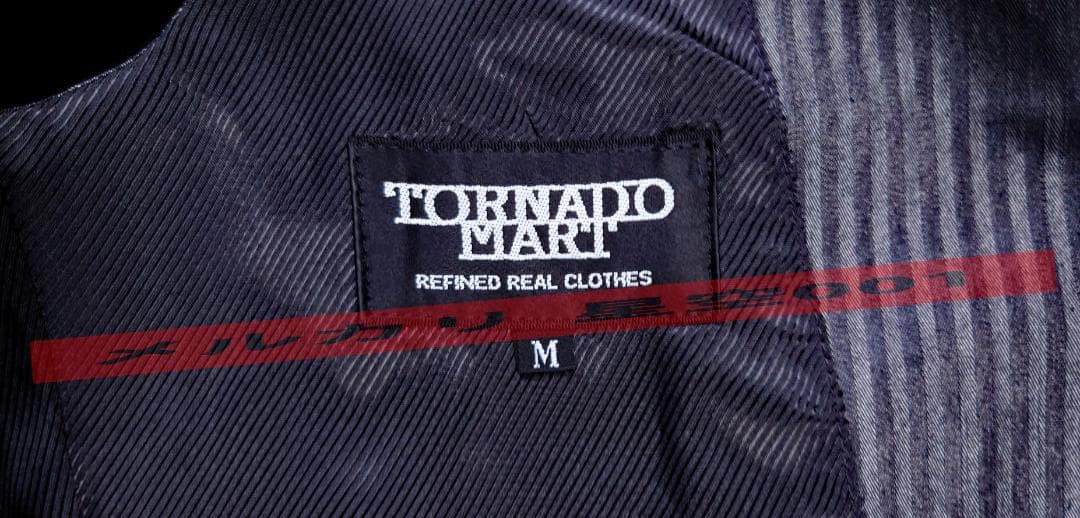 美品 TORNADOMART 灰 ベスト M トルネードマート ジレ スーツ