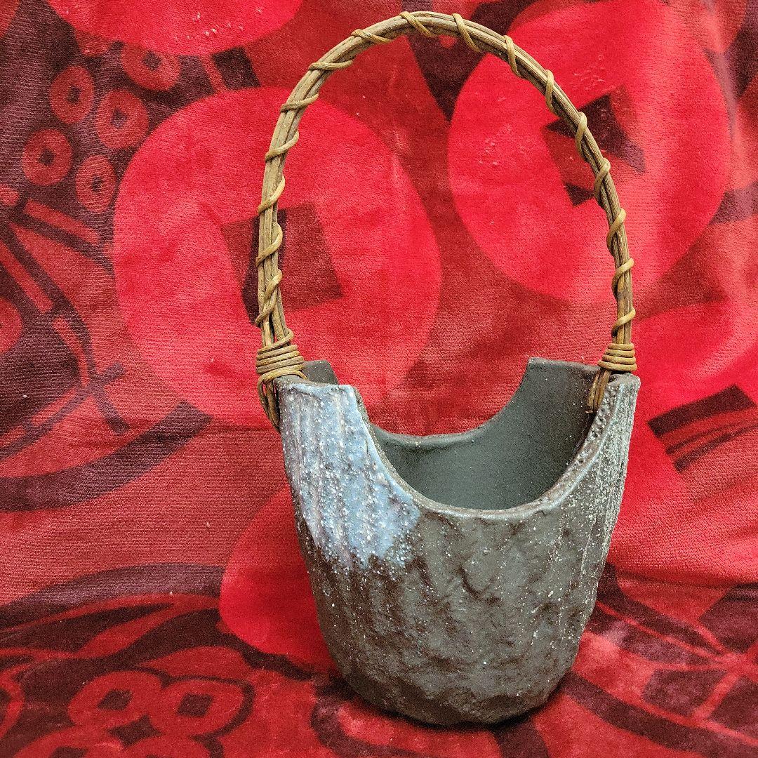 花瓶　花壺　古陶　陶器　和花瓶　生け花　ガーデニング　華道