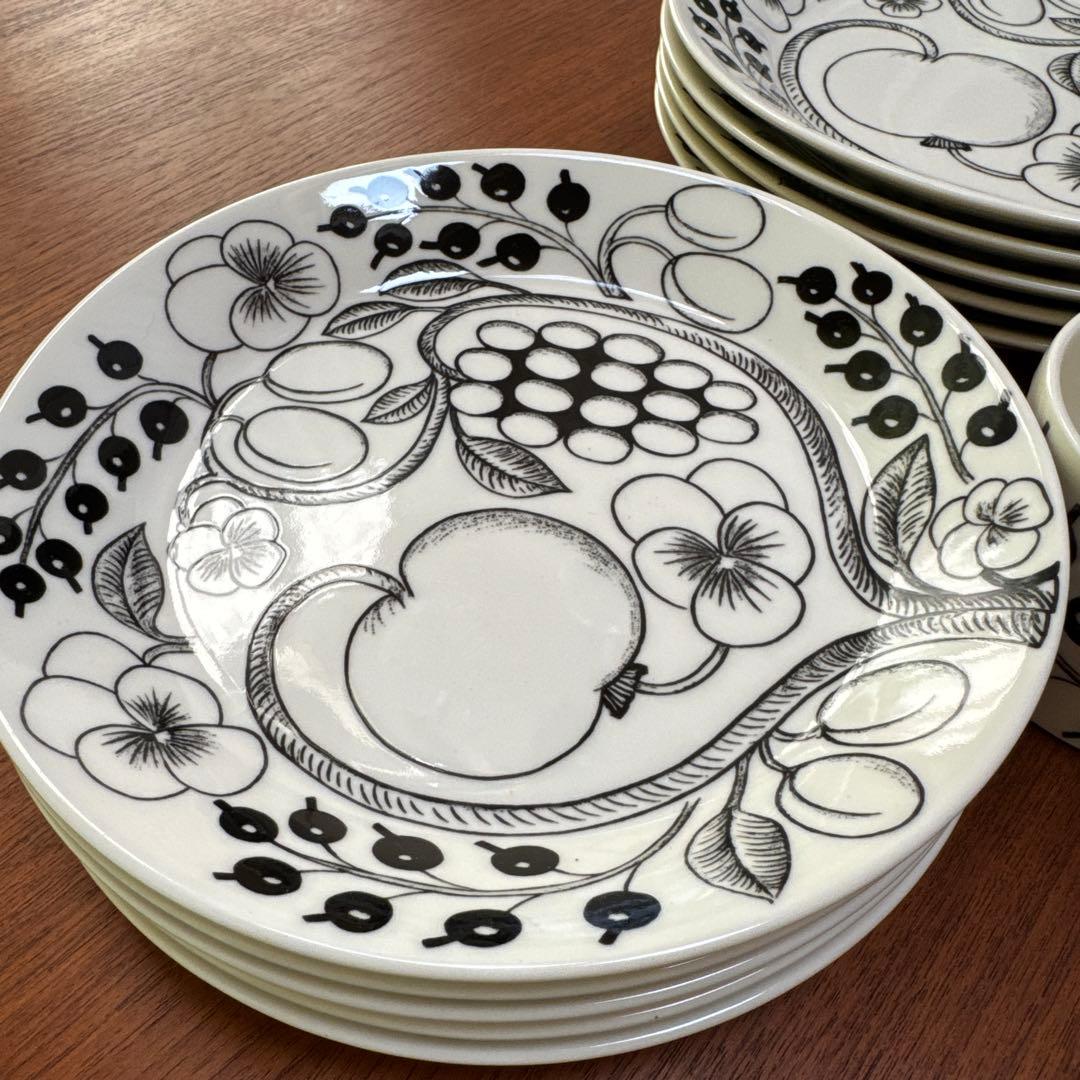 アラビア　ブラックパラティッシ　食器セット 各5 20点