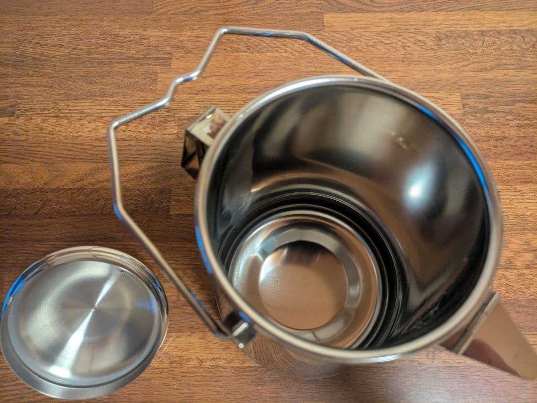 ユニフレーム キャンプケトル ジャンボ と 収納ケースのセット