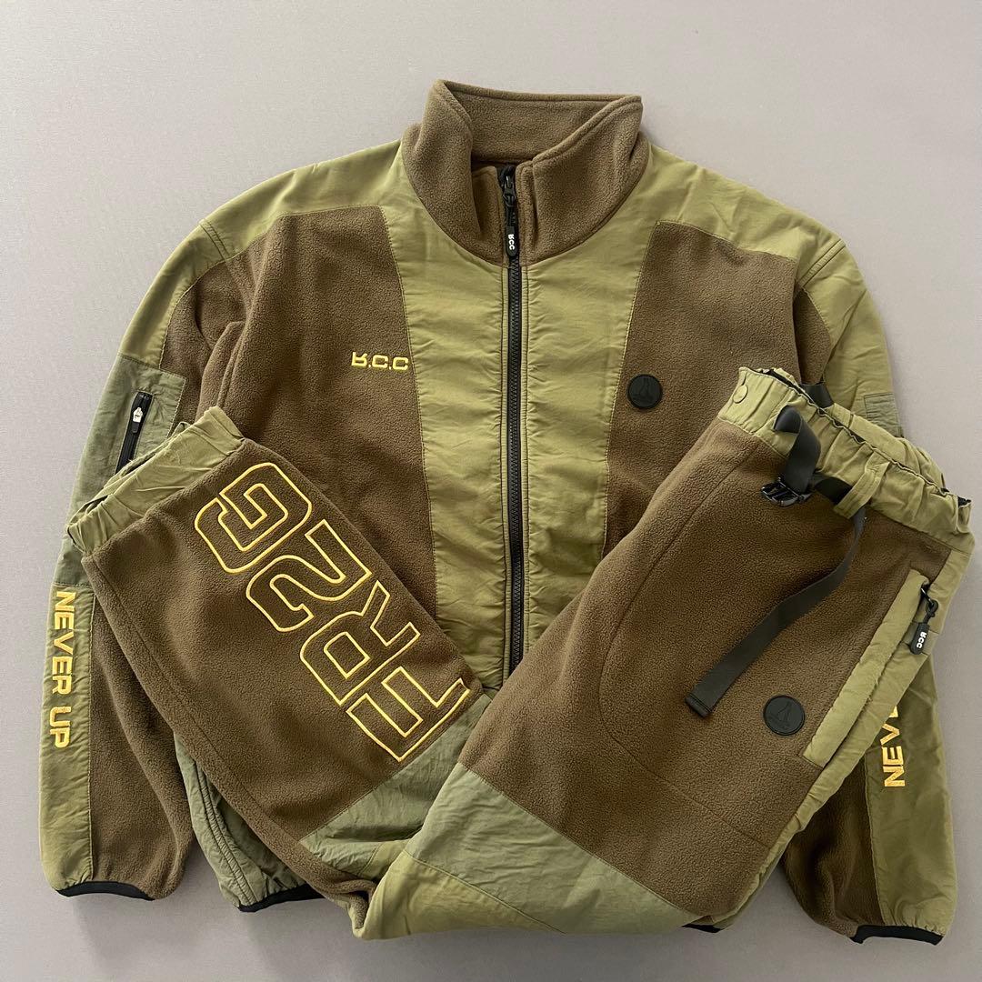 FR2GOLF エフアールツーゴルフ　セットアップ　フリース　ナイロン　メンズ