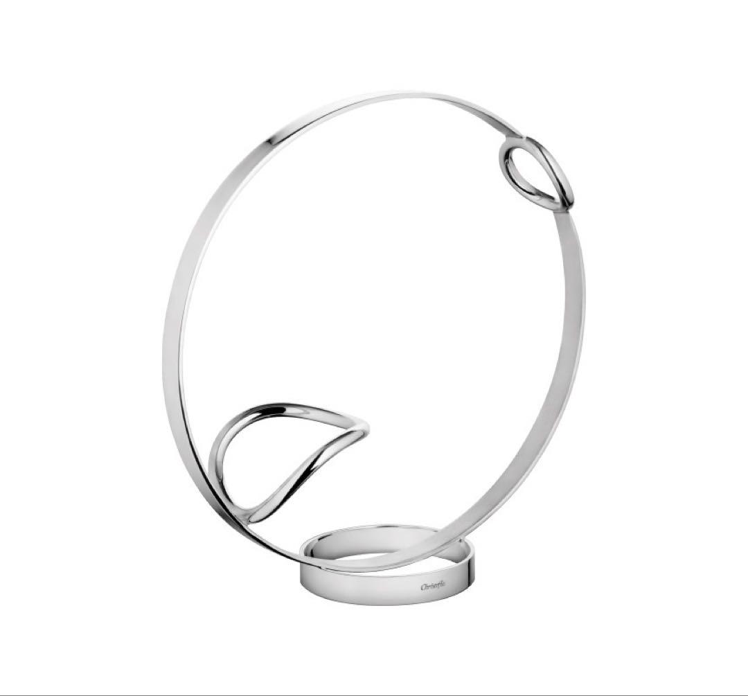 クリストフル ヴェルティゴ ワインボトル ホルダー シルバーコーティング