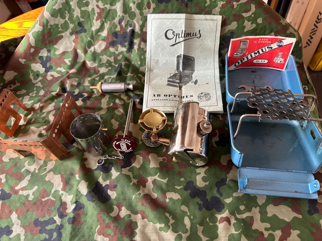 Optimus 8R シングルバーナーコンロ フルセット