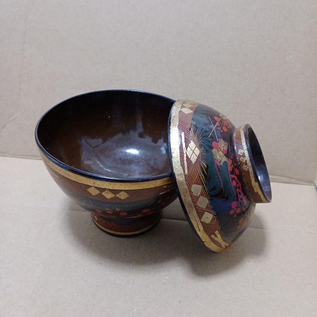 江戸時代　秀衝塗　椀