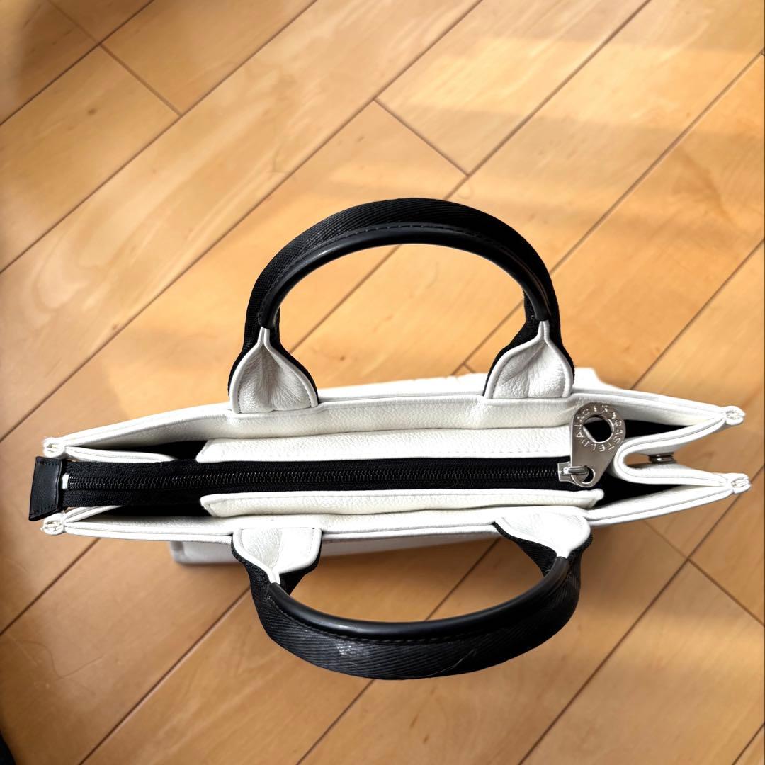 【美品】CASTELBAJAC カステルバジャック ホワイト トートバッグ