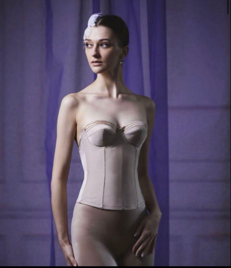 セモア　ノーブル　ブライダルインナーC70 ロングビスチェ