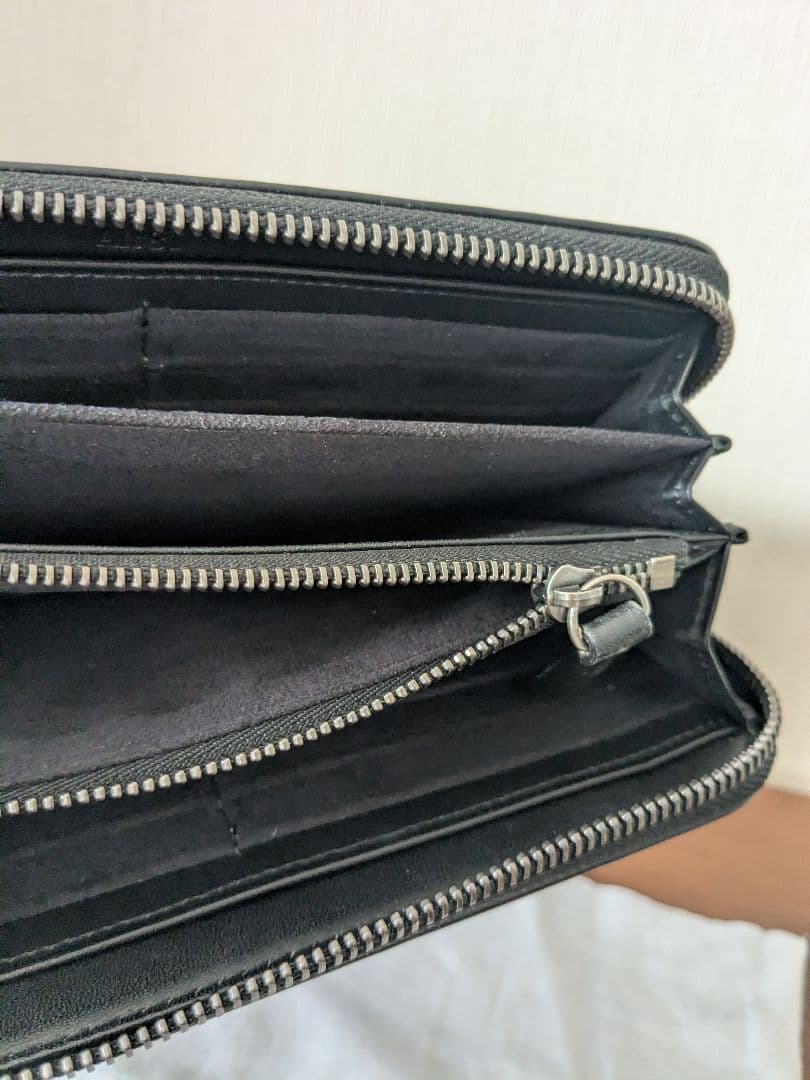 Alt 81 ダークブルー レザー 長財布