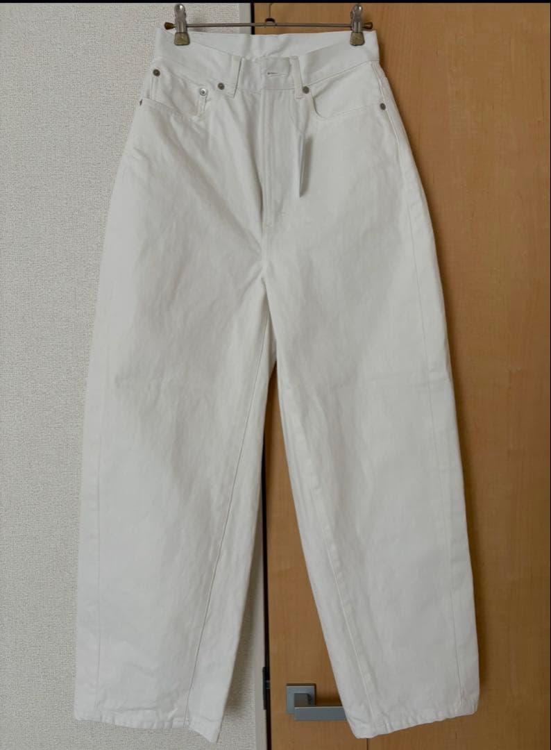 【新品タグ付】regleamリグリームカーブワイドデニムS