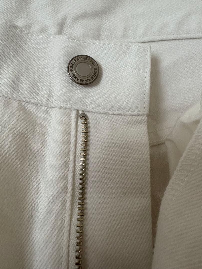 【新品タグ付】regleamリグリームカーブワイドデニムS