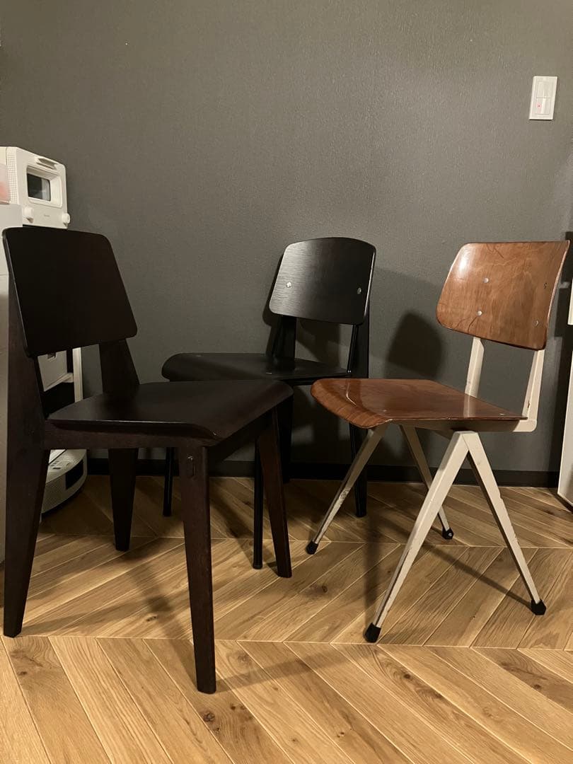 貴重ヴィンテージGALVANITAS/ガルファニタスS16チェア プルーヴェ