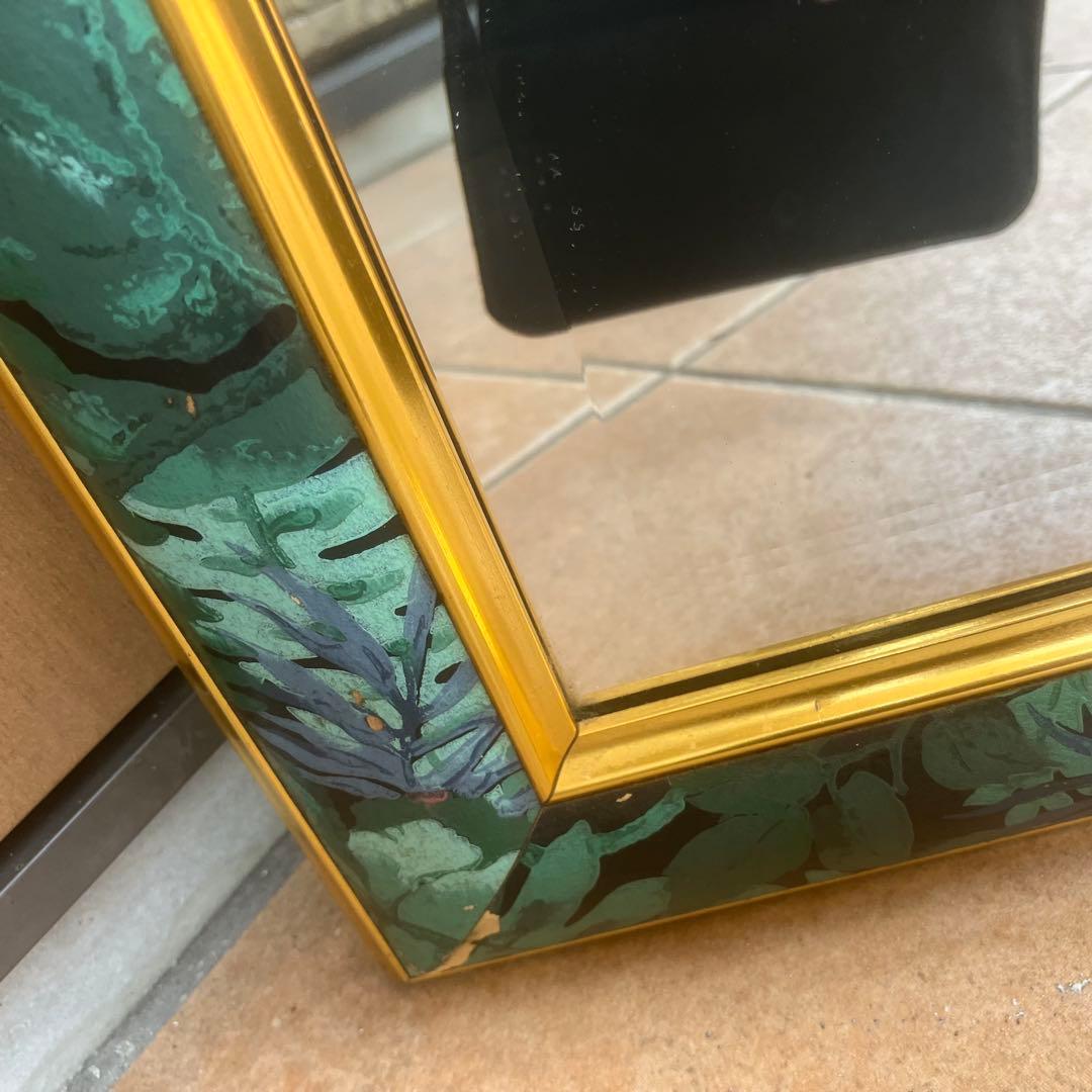 レア！　ドマンDemain イタリア製　ウォールミラー 　アンティーク　姿見　鏡