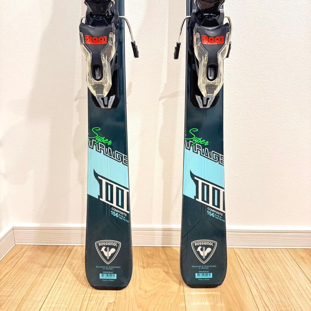 【美品】　ROSSIGNOL Super VIRAGE 156cm スキー板