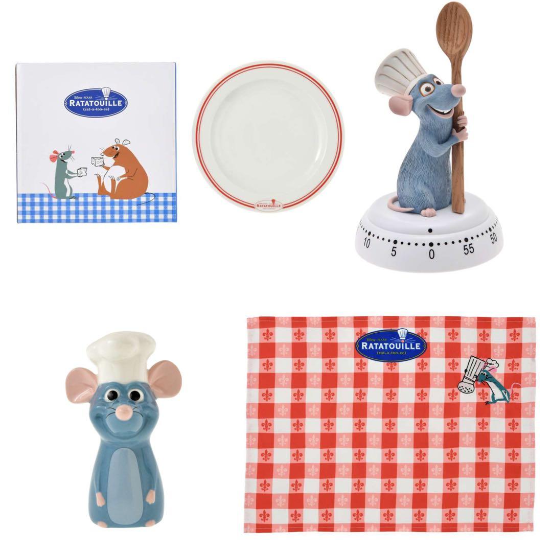 レミー タイマー プレート スパイスボトル ランチョン ディズニー＆ピクサー