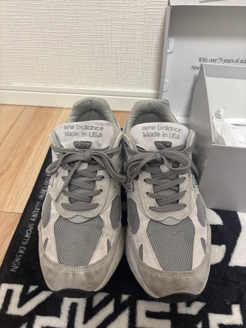 New Balance 993 グレー USA製　27.5cm ニューバランス
