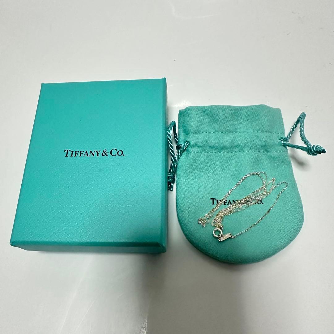 極美品　ティファニー　ネックレス　チェーンのみ　50cm　シルバー925