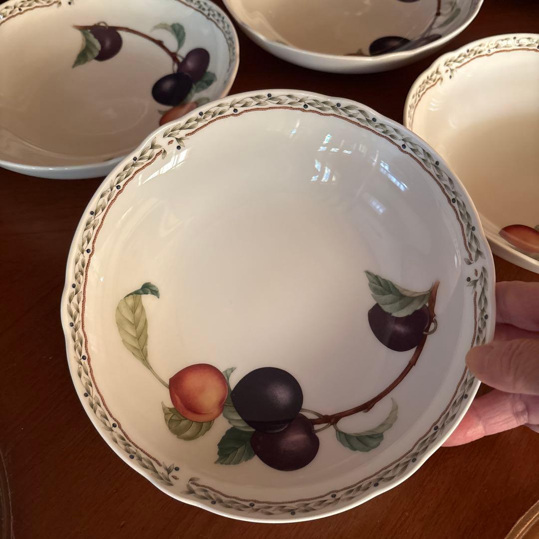 ノリタケ　オーチャードガーデンディーププレート19cm 7枚