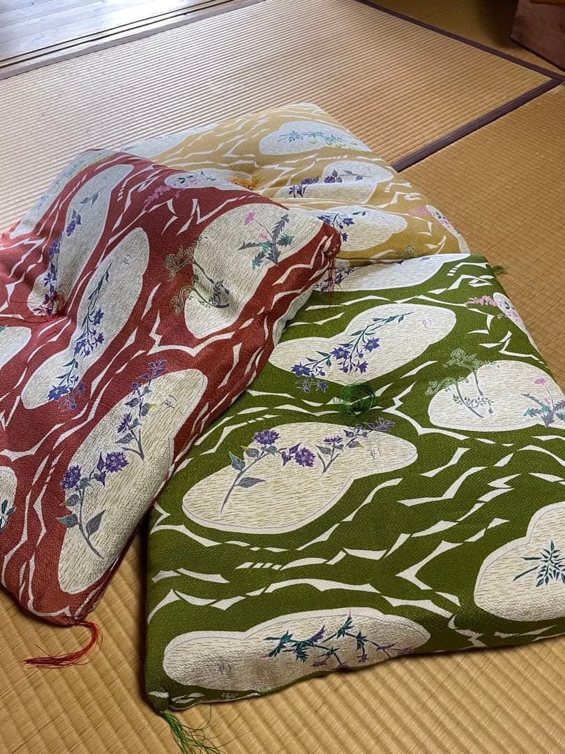 花柄座布団セット 10枚入り