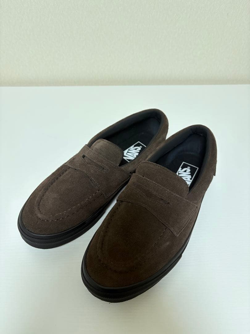 VANS ヴァンズ バンズ ローファー スエード ブラウン 25.5